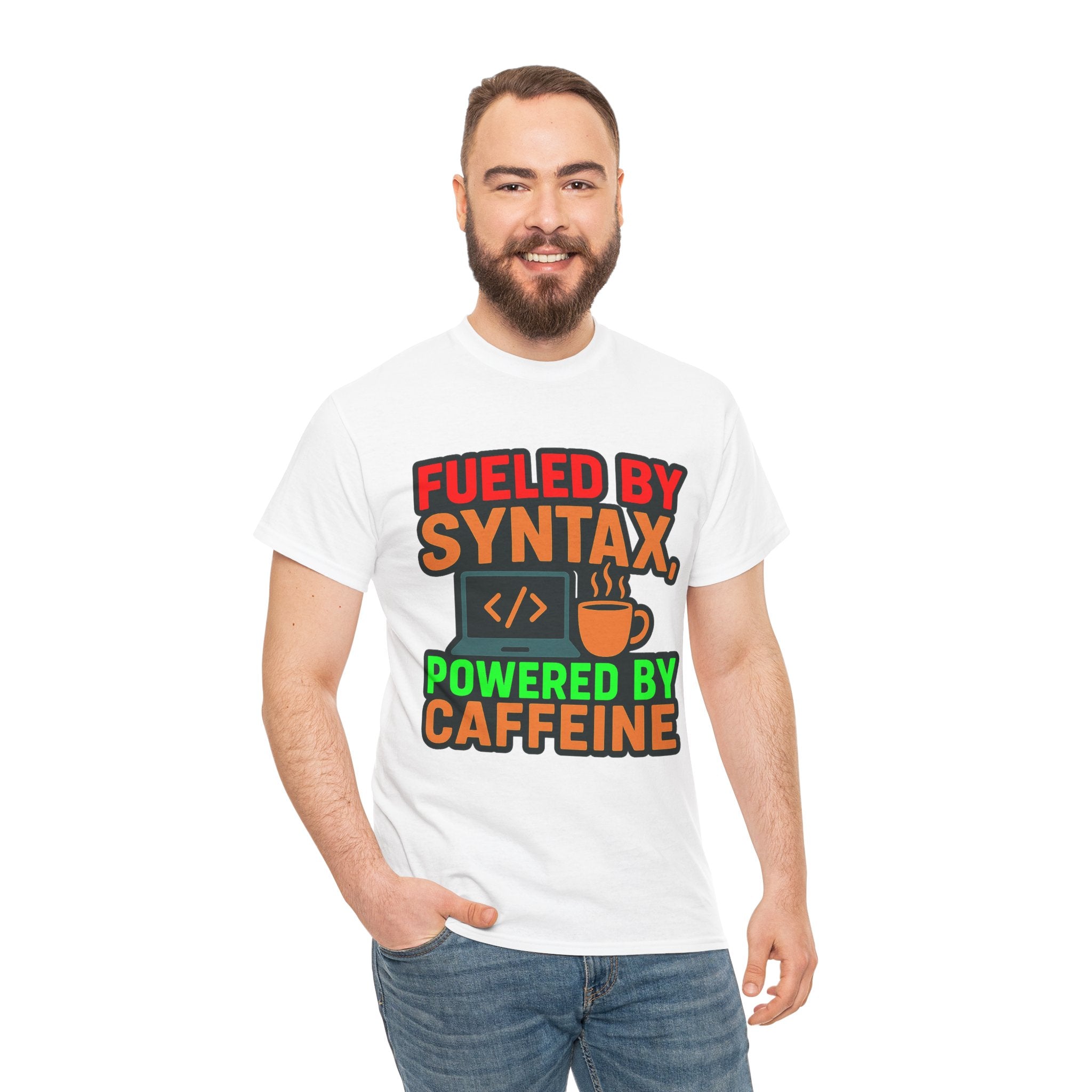 Fueled by Syntax, Powered by Caffeine Tee