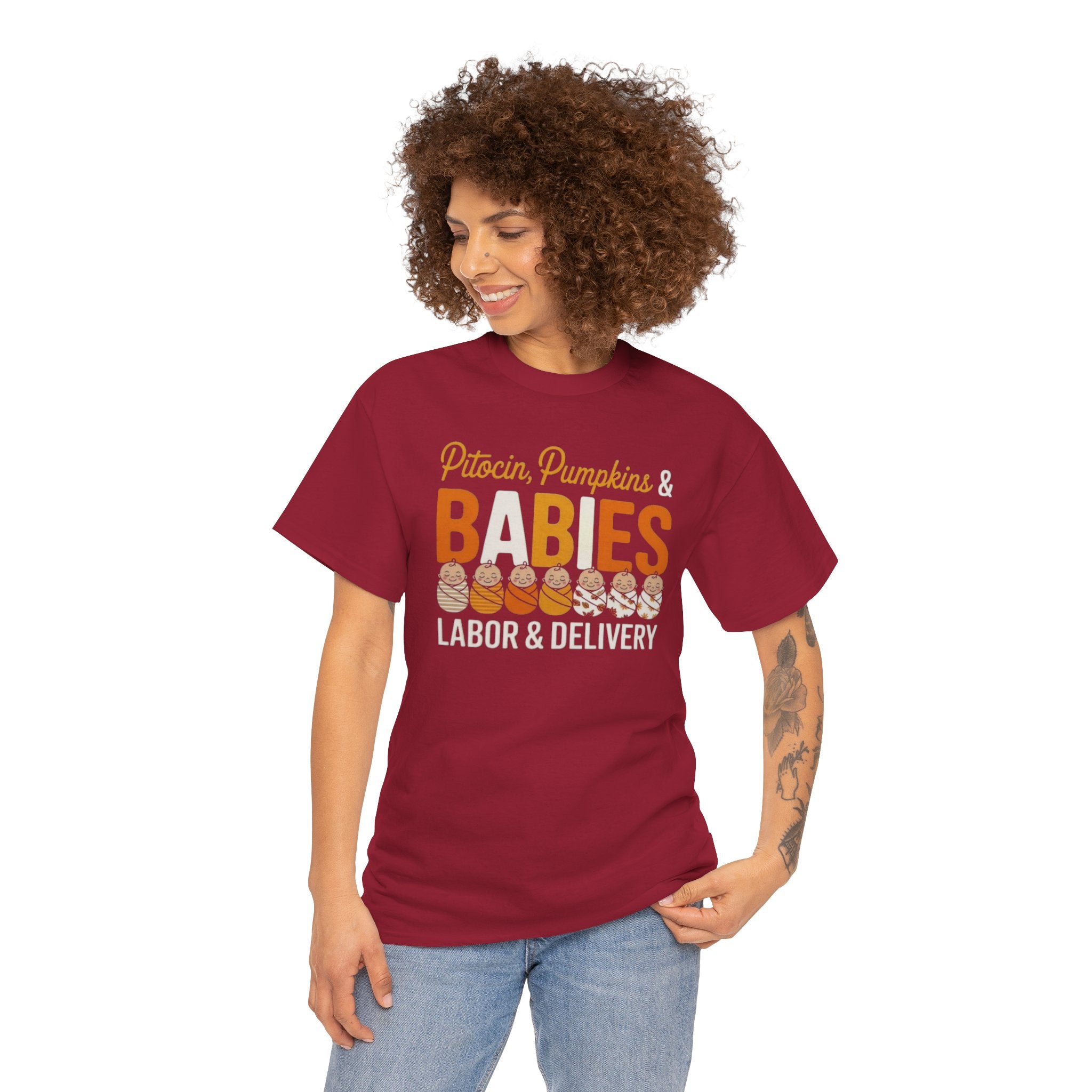 Pitocin, Pumpkins, and Babies Tee