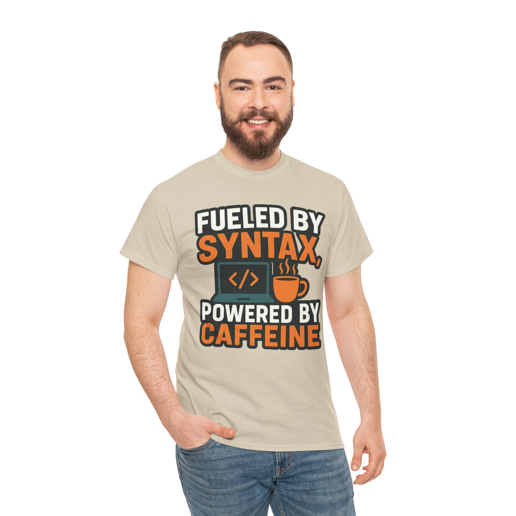 Fueled by Syntax, Powered by Caffeine Tee