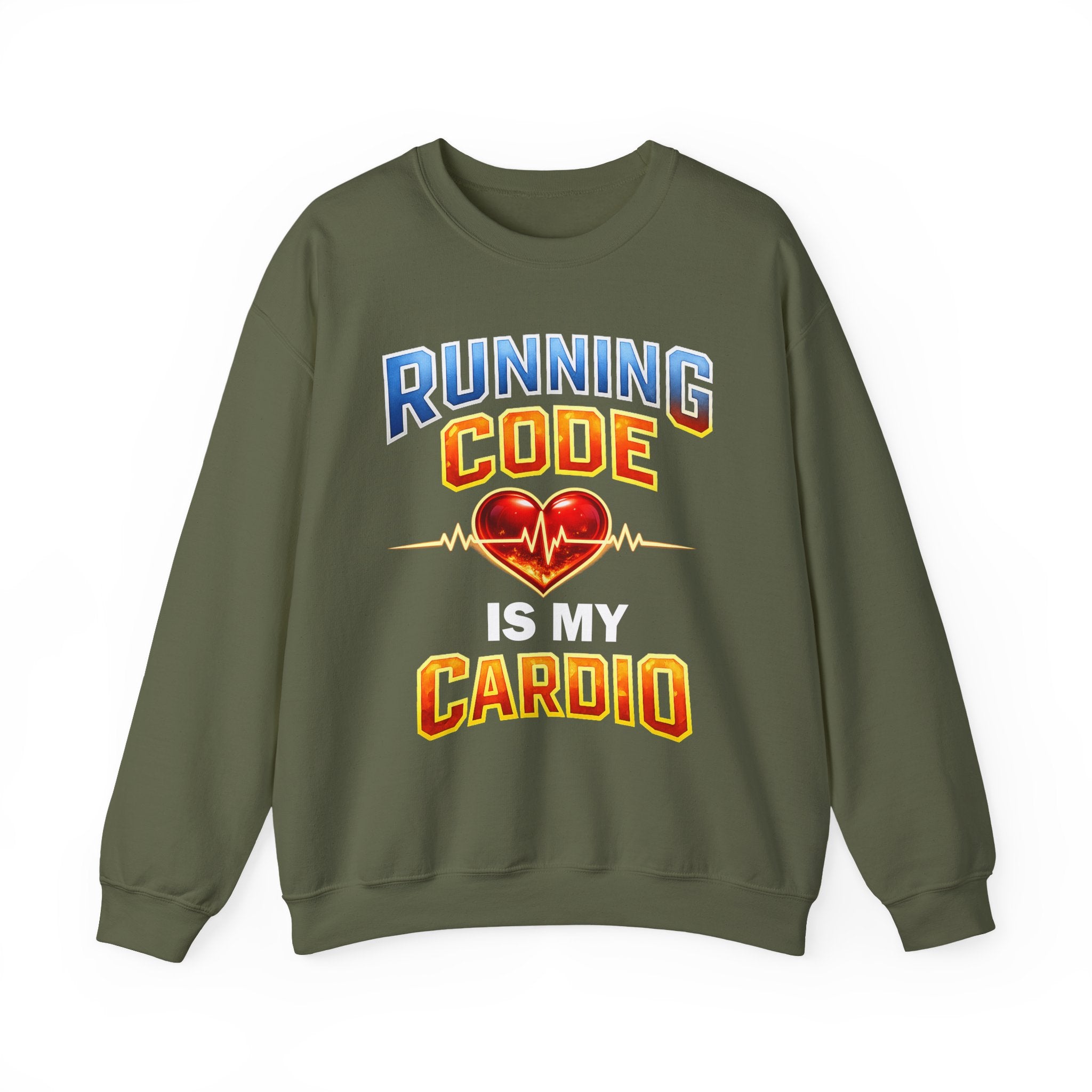 Running Code Is My Cardio Sweatshirt